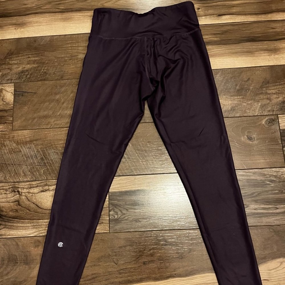 Champion Shiny Purple Legging Size Medium